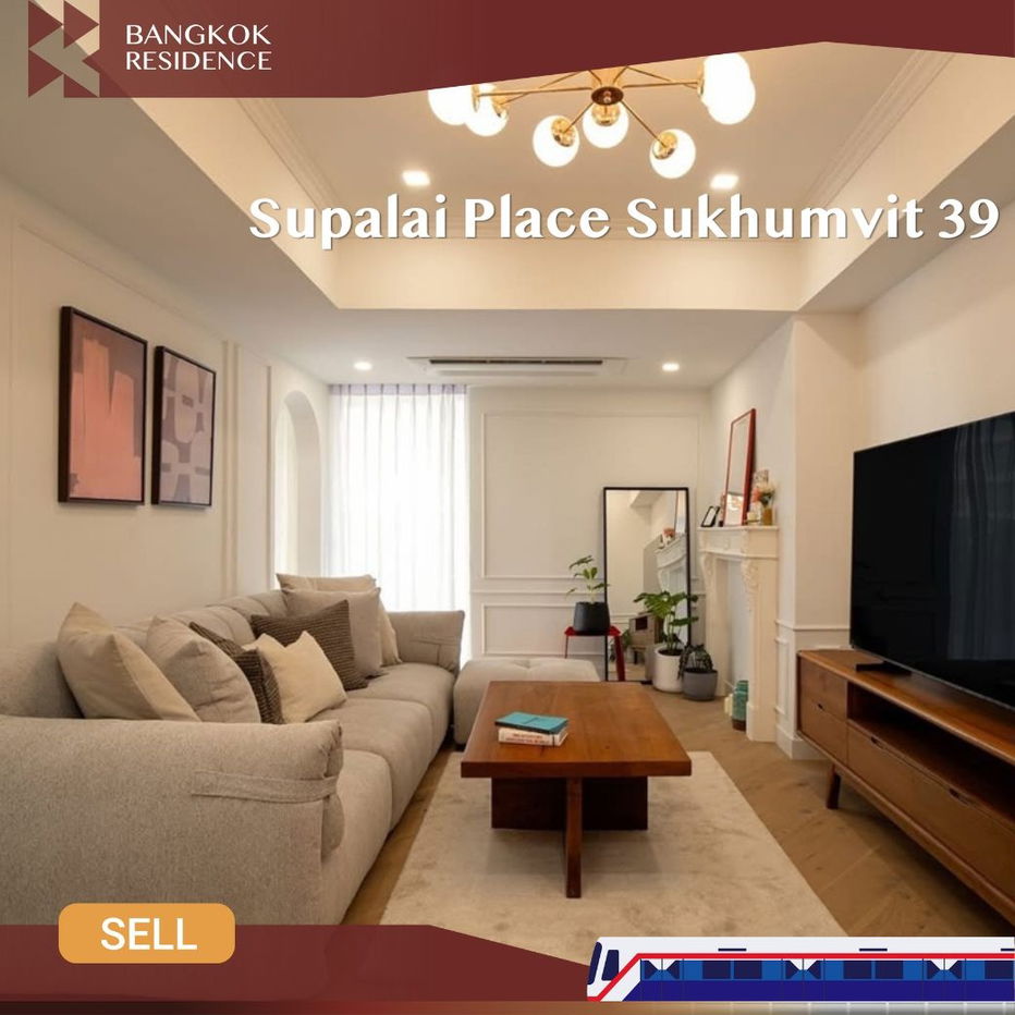 picture ðĨ Hurry Before It's Gone! Luxury Decorated Unit at Supalai Place 39 Near BTS Phrom Phong - 1/9
