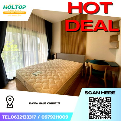 Condos for rent : #Z3524💥 071268 🔥Condo for rent: Kawa Haus On Nut 77