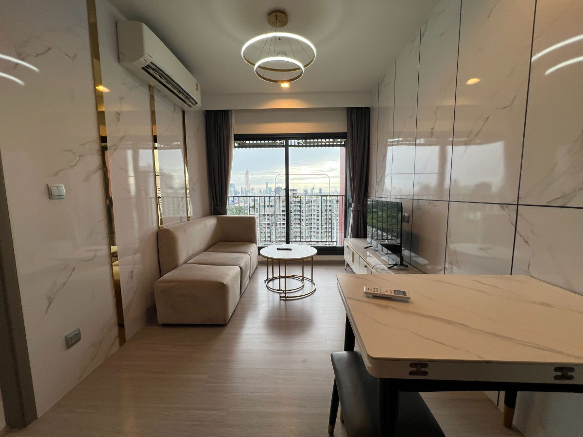 picture Life Asoke Hype | Price 24,000 baht | Beautiful room, great view, fully furnished, ready to move in - 4/9