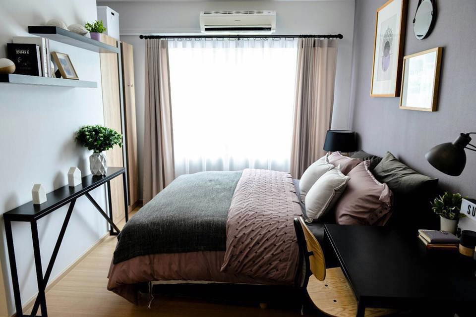 รูป พลัมคอนโดสามัคคี ราคา 6,500บาท/เดือน ห้องสวย + มีเครื่องซักผ้า - รูปที่ 4/14