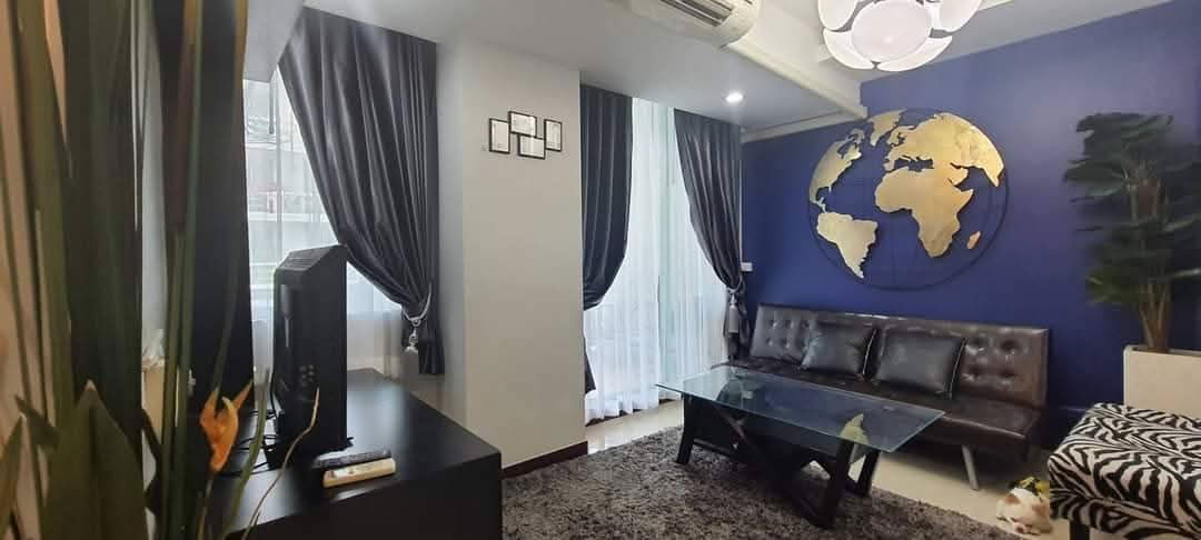 รูป 🍀ให้เช่าคอนโด Waterford  Sukhumvit 50 ใกล้ bts lotus  ขนาด 42 ตรม.1 ห้องนอน เฟอร์ครบ เพียง 12900- - รูปที่ 1/14