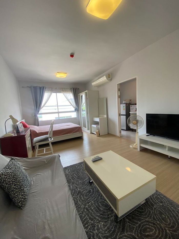 รูป พลัมคอนโดสามัคคี ราคา 6,500บาท/เดือน ห้องมุม + มีเครื่องซักผ้า - รูปที่ 11/14