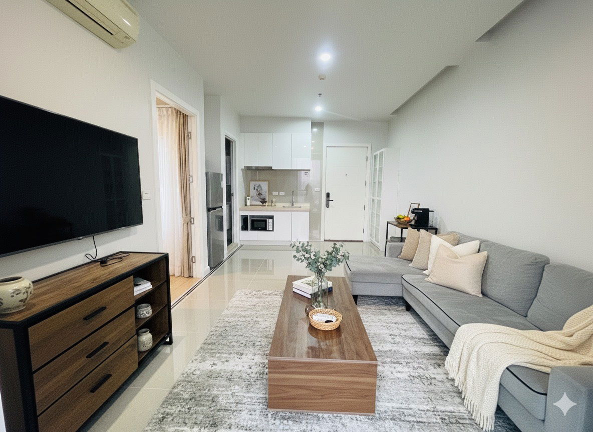 รูป ✨ ให้เช่าคอนโด ทีซี กรีน พระราม 9 (TC Green Rama 9) ห้องสวยตรงปก ✨ - รูปที่ 1/9