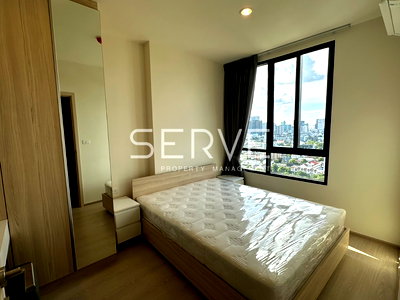 Condos for rent : 1 Bed Large Room City View Fully furnished Good Location Close to  MRT Lat Phrao 150 m. @  Nue Noble Ratchada Lat Phrao