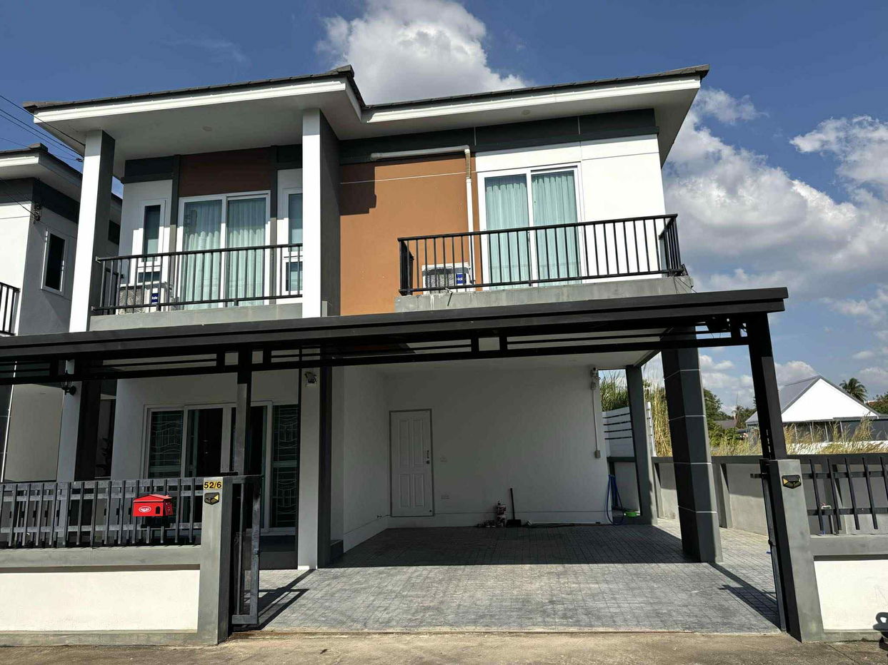 รูป บ้านสองชั้น 3 ห้องนอนสำหรับขายในหนองปลาไหล - รูปที่ 1/8