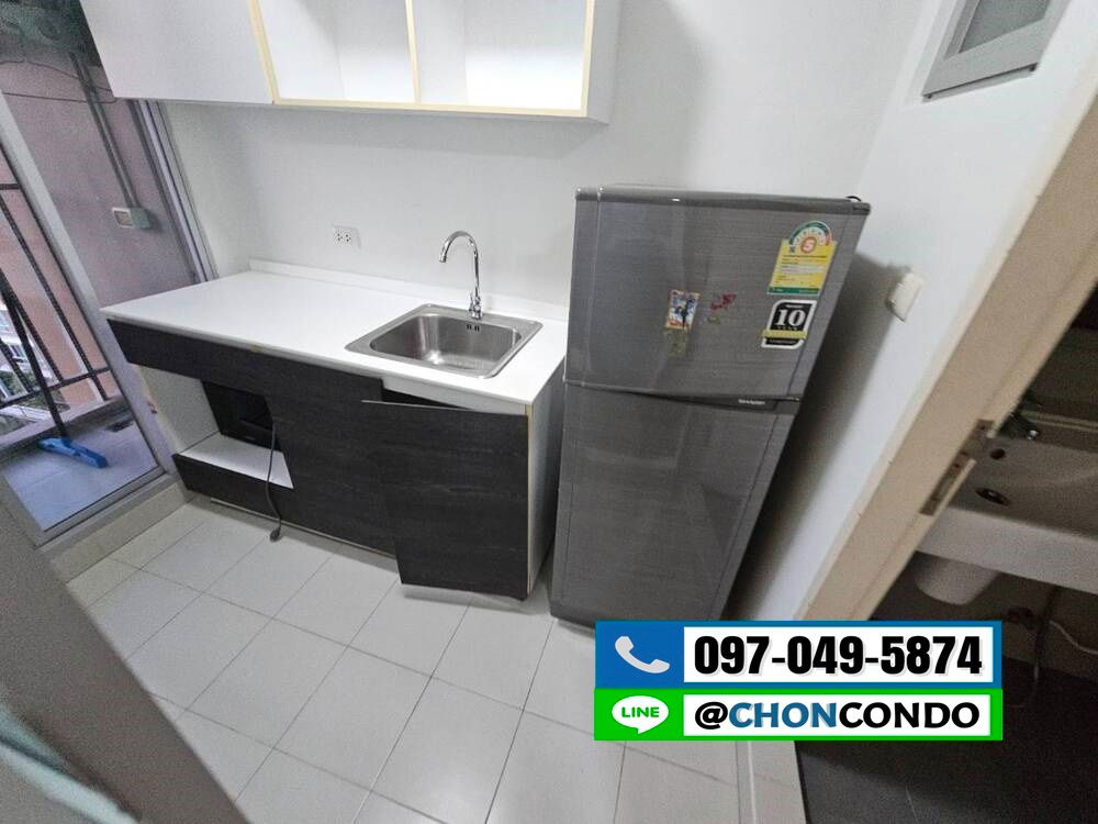 รูป DCondo ดีคอนโด ชั้น8 ตึกD  ----------------------Tel 097-049-5874 (Line: @choncondo มี@ด้วย) - รูปที่ 3/14