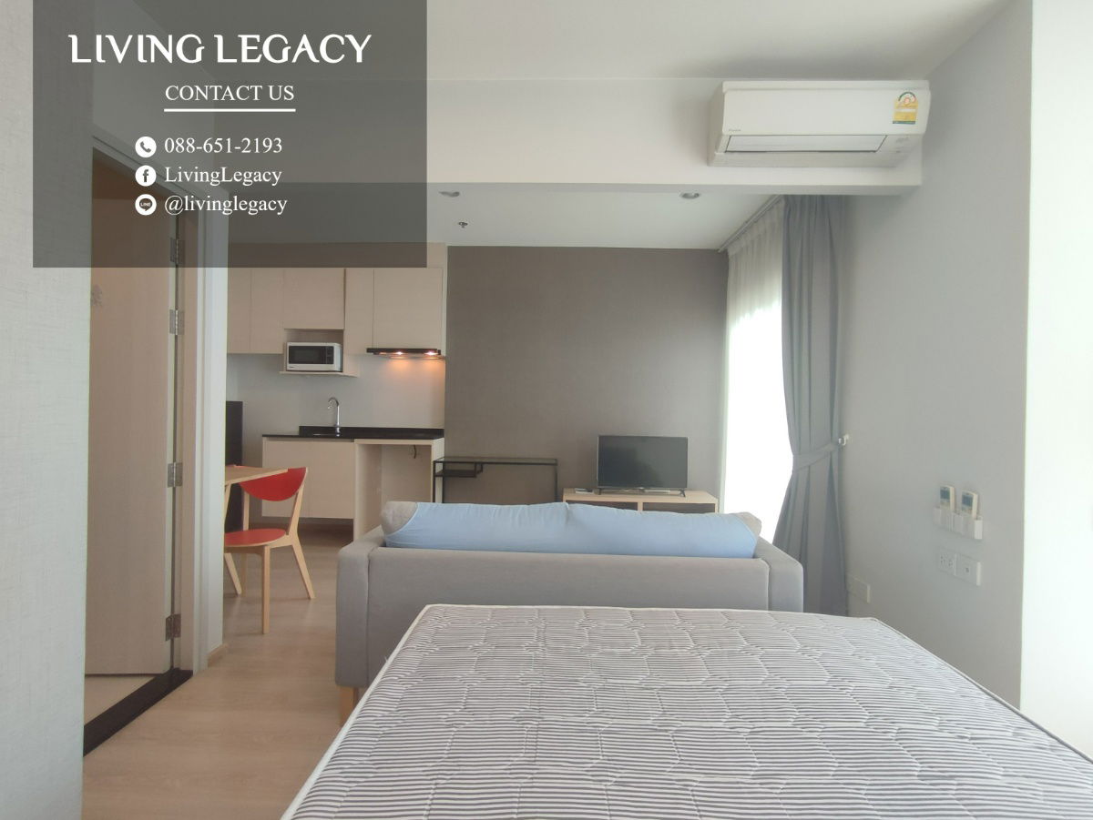 picture STF8F2 Condo For Rent Noble Revolve Ratchada 1 26 Sq.M. Floor 26 line id : @livinglegacy - 4/17