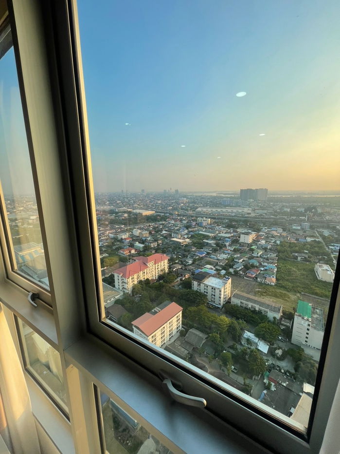 picture Supalai Veranda Sukhumvit 117 BTS Puchao 200m. Brand New Studio with river view - 9/9