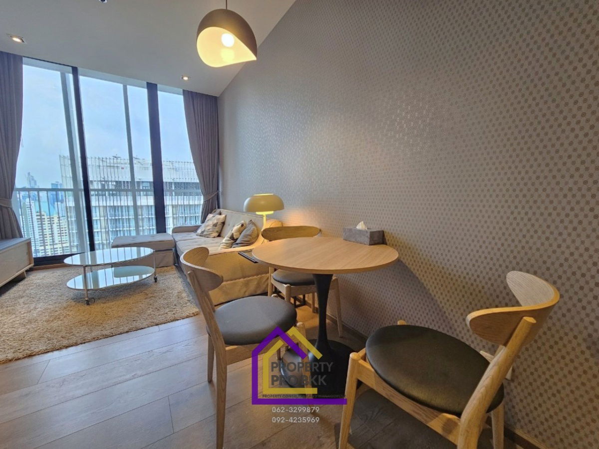 รูป ให้เช่า พาร์ค ออริจิ้น พร้อมพงษ์: ห้องมุม ชั้นสูง พร้อมวิวสวยและสวนในโครงการ - รูปที่ 11/23