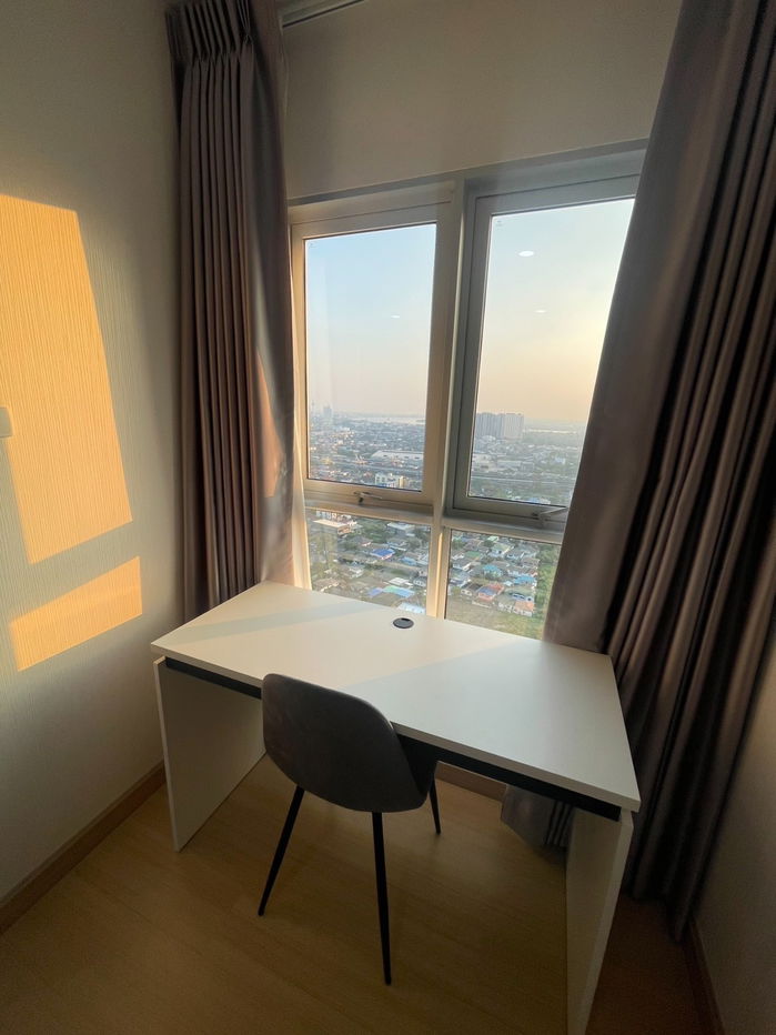 picture Supalai Veranda Sukhumvit 117 BTS Puchao 200m. Brand New Studio with river view - 3/9