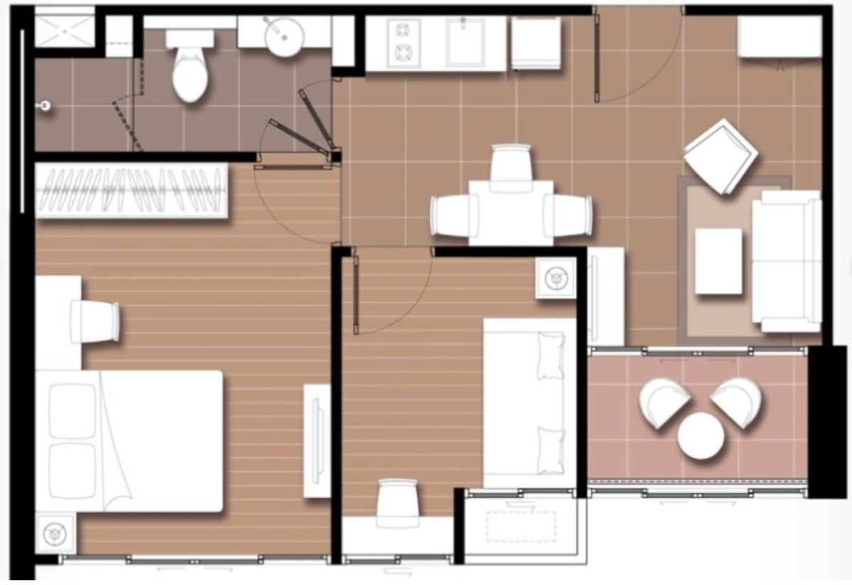 picture #R8068 🎉 081268 Condo for rent at Ideo BluCove Sukhumvit - 7/7