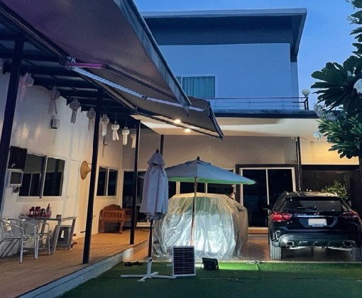 รูป ให้เช่าบ้านเดี่ยว 2 ชั้น พื้นที่ดิน 100 ตารางวา / สรงประภา ดอนเมือง / จอดรถ 6 คัน / เฟอร์นิเจอร์ครบ  - รูปที่ 1/10