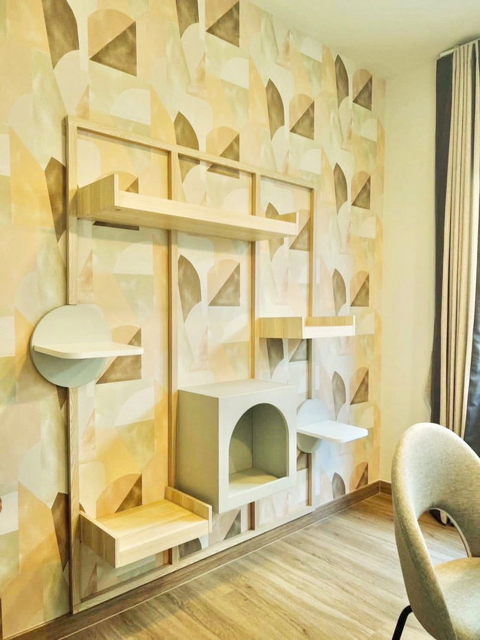 รูป ให้เช่าทาวน์โฮม สิริเพลส พหลโยธิน 52 เลี้ยงแมวระบบปิดได้ (รับทราบ) ทาวน์โฮม 2 ชั้น ทำเลถนนเทพรักษ์ บ้านสภาพใหม่  เฟอร์นิเจอร์ครบ ใกล้ BTS สายหยุด - รูปที่ 2/12