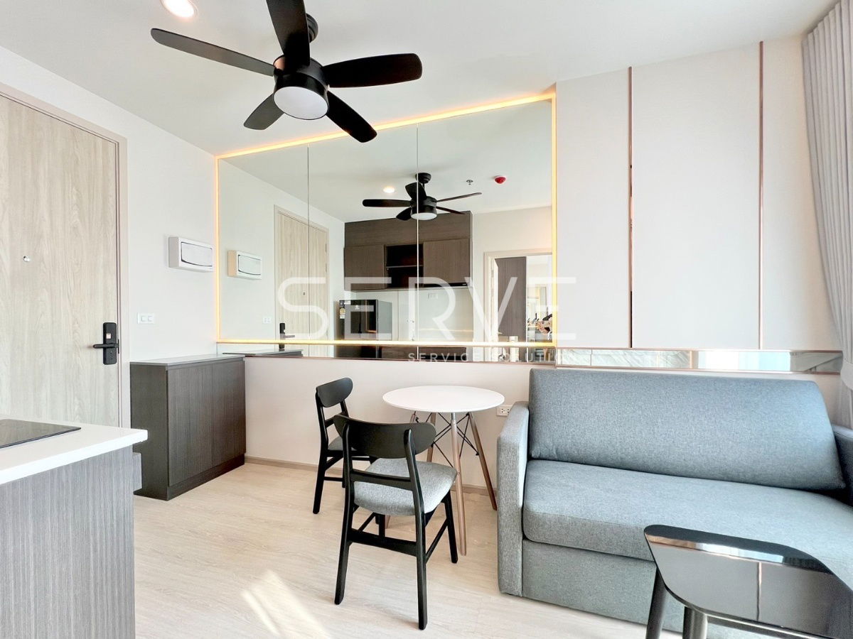 picture 1 Bed Large Room City View Fully furnished Good Location Close to MRT Lat Phrao 150 m. @ Nue Noble Ratchada Lat Phrao - 1/6