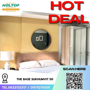 #R8045 🎉 081268 Condo for rent: THE BASE Sukhumvit 50
