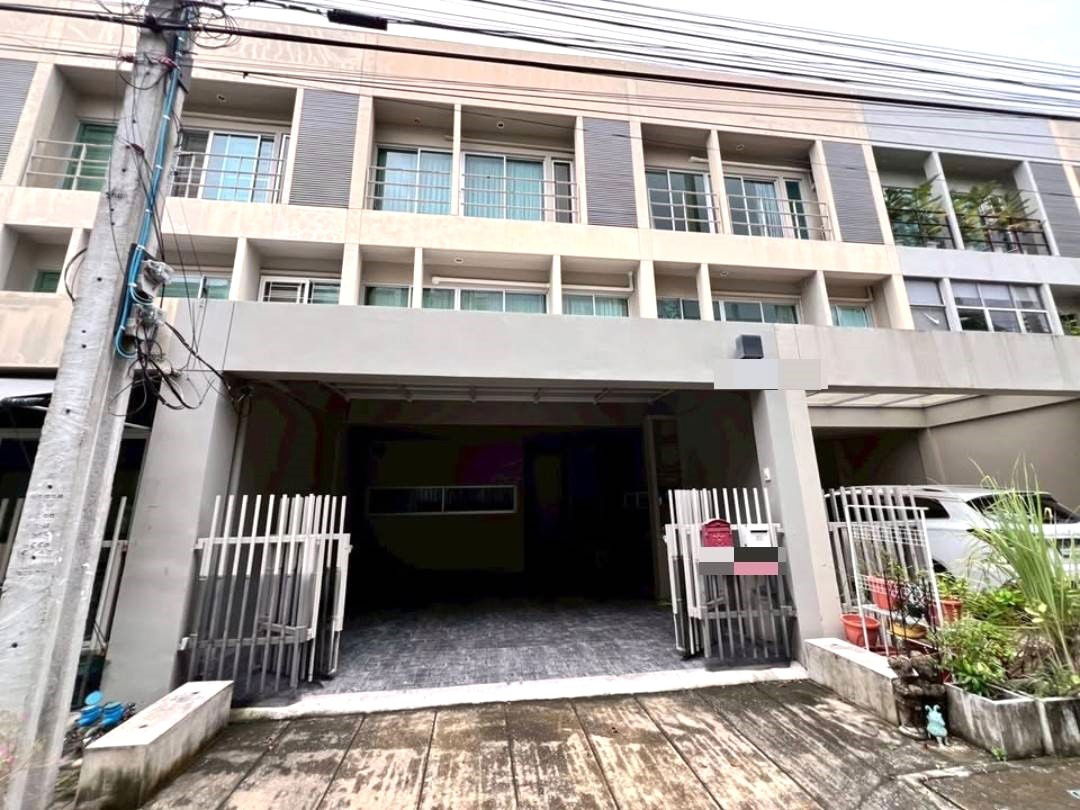 รูป ให้เช่า ทาวน์โฮม 3ชั้น noble cube พัฒนาการ หน้ากว้าง 5.5 เมตร 4ห้องนอน 3ห้องน้ำ 1จอดรถในบ้าน - รูปที่ 1/10