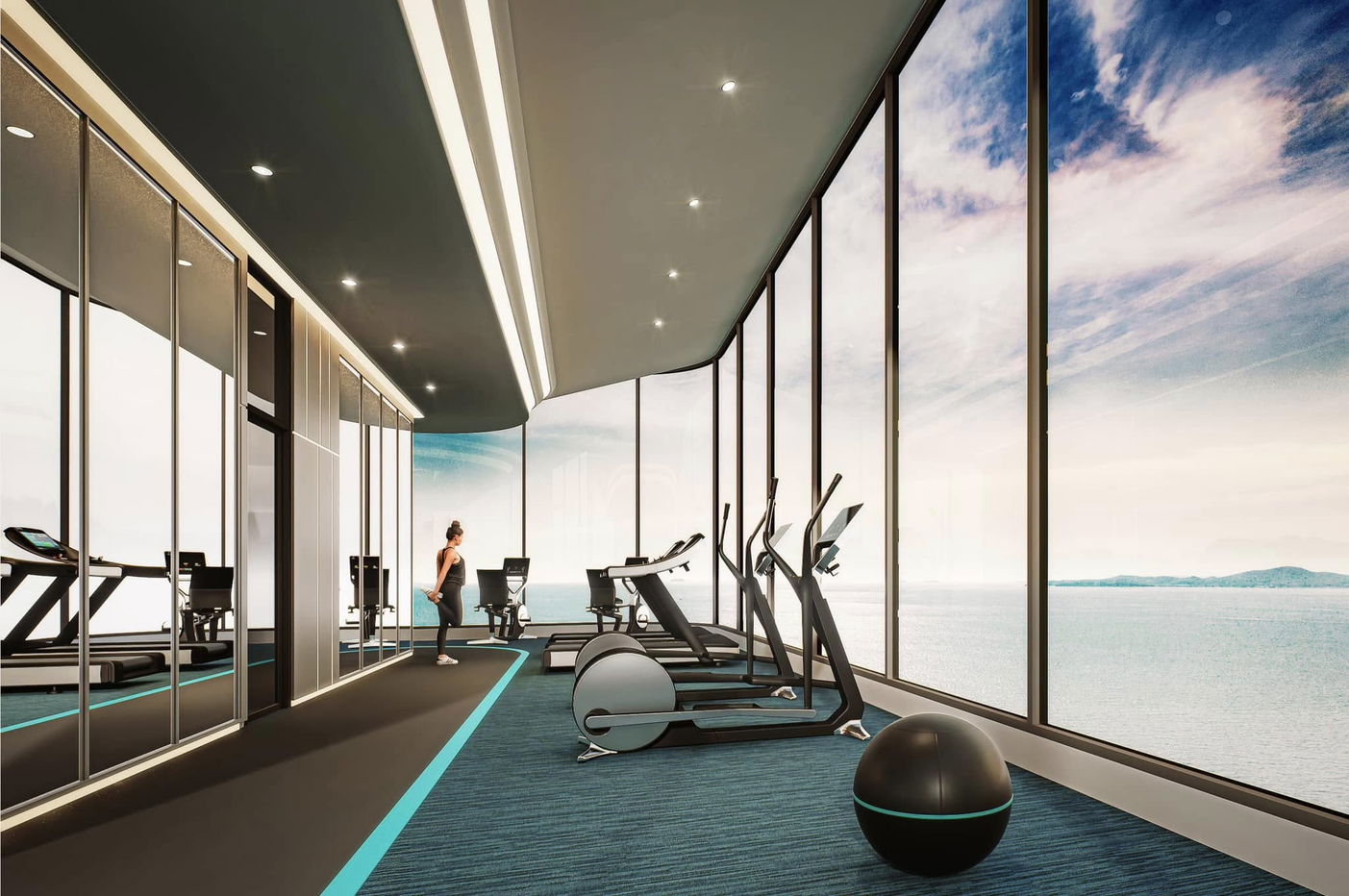 รูป ขายคอนโด Sea Spire Jo MTI 1 ห้องนอน - รูปที่ 5/10