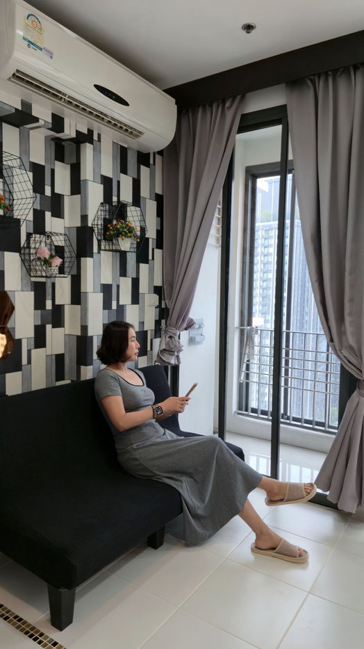 รูป เจ้าของ ขาย CONDO DUPLEX @ IDEO MOBI RAMA9 ติดรถไฟฟ้าใต้ดินMRT เซ็นทรัลพระราม9 Airport Link มักกะสัน Tourist-Night Market, RCA ห้วยขวาง รัชดาภิเษก - รูปที่ 11/23