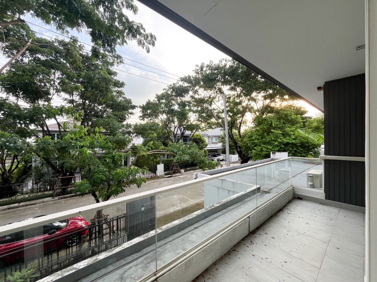 รูป ให้เช่า มัณฑนา 2 บางนา กม.7 ใกล้เมกาบางนา เฟอร์ฯ ครบ หลังใหญ่ น่าอยู่มาก - รูปที่ 17/18