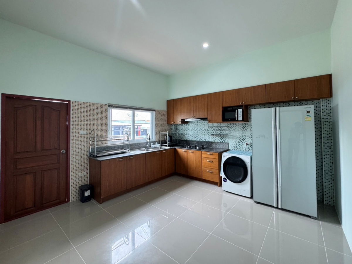 รูป KT0013📲LineID @556ryccg🏡บ้านทุ่งกลมตาลหมัน 67 ตรว 3 ห้องนอน 2 ห้องน้ำ แถมเฟอร์นิเจอร์ สภาพดี หนองปรือ บางละมุง ชลบุรี - รูปที่ 11/15