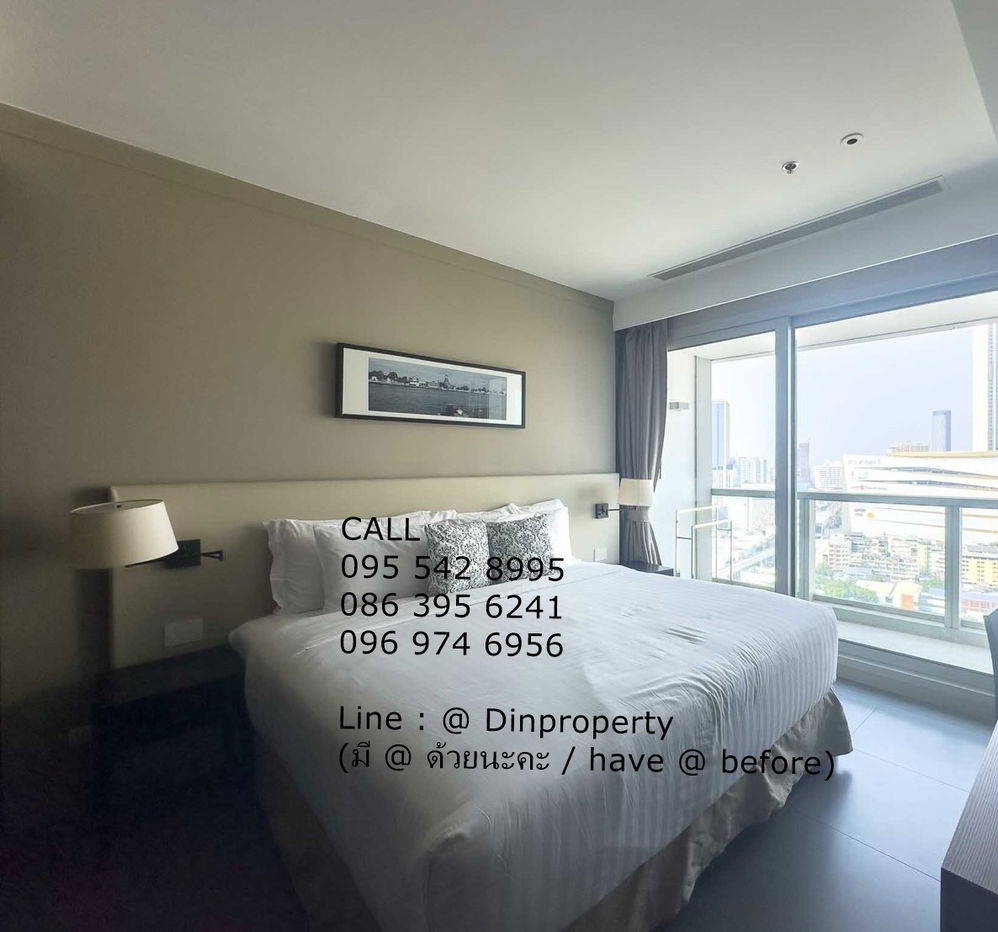 รูป ให้เช่า The River  1 ห้องนอน,  BTS  สะพานตากสิน , BTS กรุงธนบุรี, ใกล้ ICONSIAM - รูปที่ 2/6