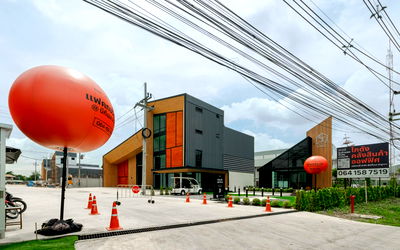 โรงงาน ลำลูกกา ปทุมธานี : ขายด่วน โกดังทำเลทอง ติดถนนมอเตอร์เวย์ ออกแบบทันสมัย 3 ชั้น +1 ชั้นลอย ราคาเริ่มต้น 20.9 ลบ.