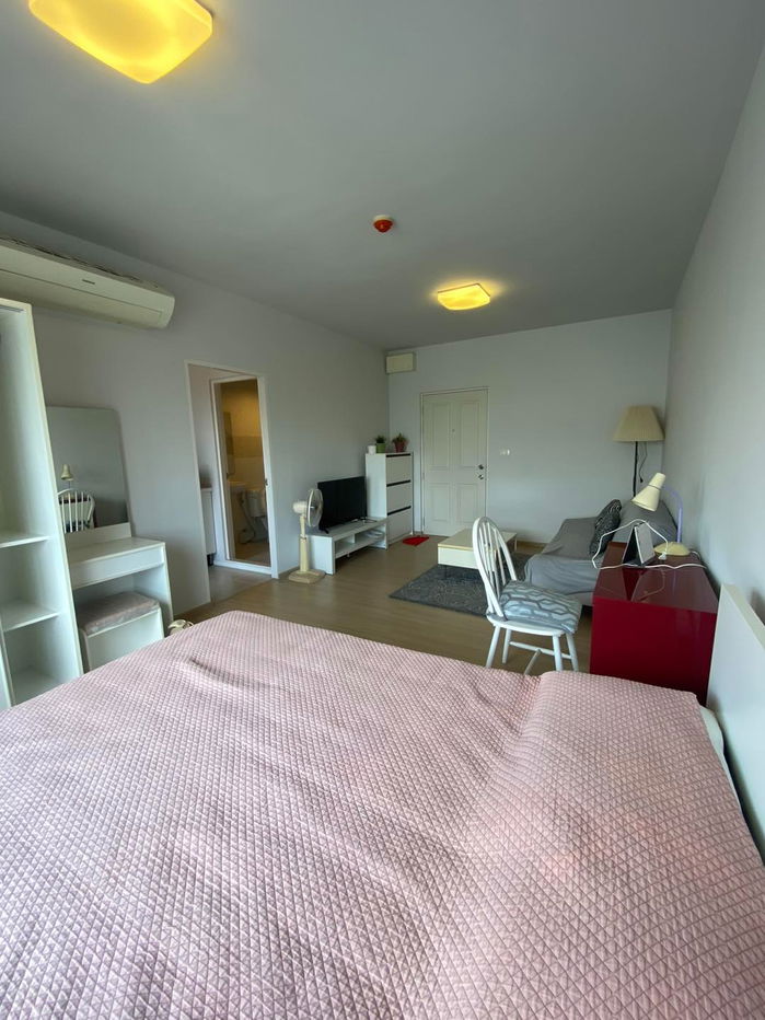 รูป พลัมคอนโดสามัคคี ราคา 6,500บาท/เดือน ห้องมุม + มีเครื่องซักผ้า - รูปที่ 1/14