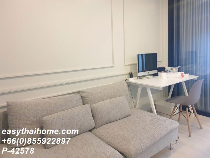 picture P-42578Condo for rent Life Asoke fully furnished (Confirm again when visit). - 2/12
