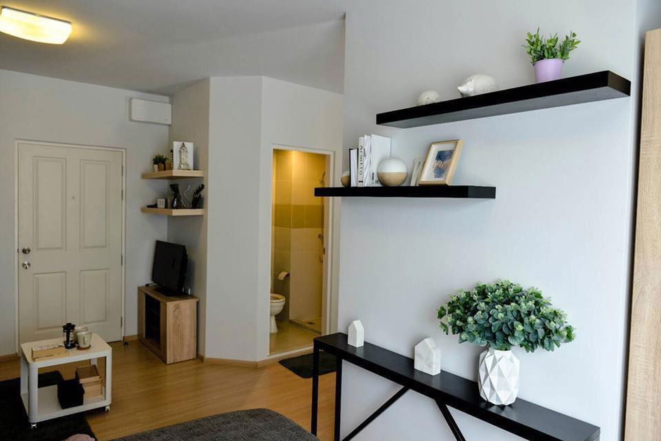 รูป พลัมคอนโดสามัคคี ราคา 6,500บาท/เดือน ห้องสวย + มีเครื่องซักผ้า - รูปที่ 9/14