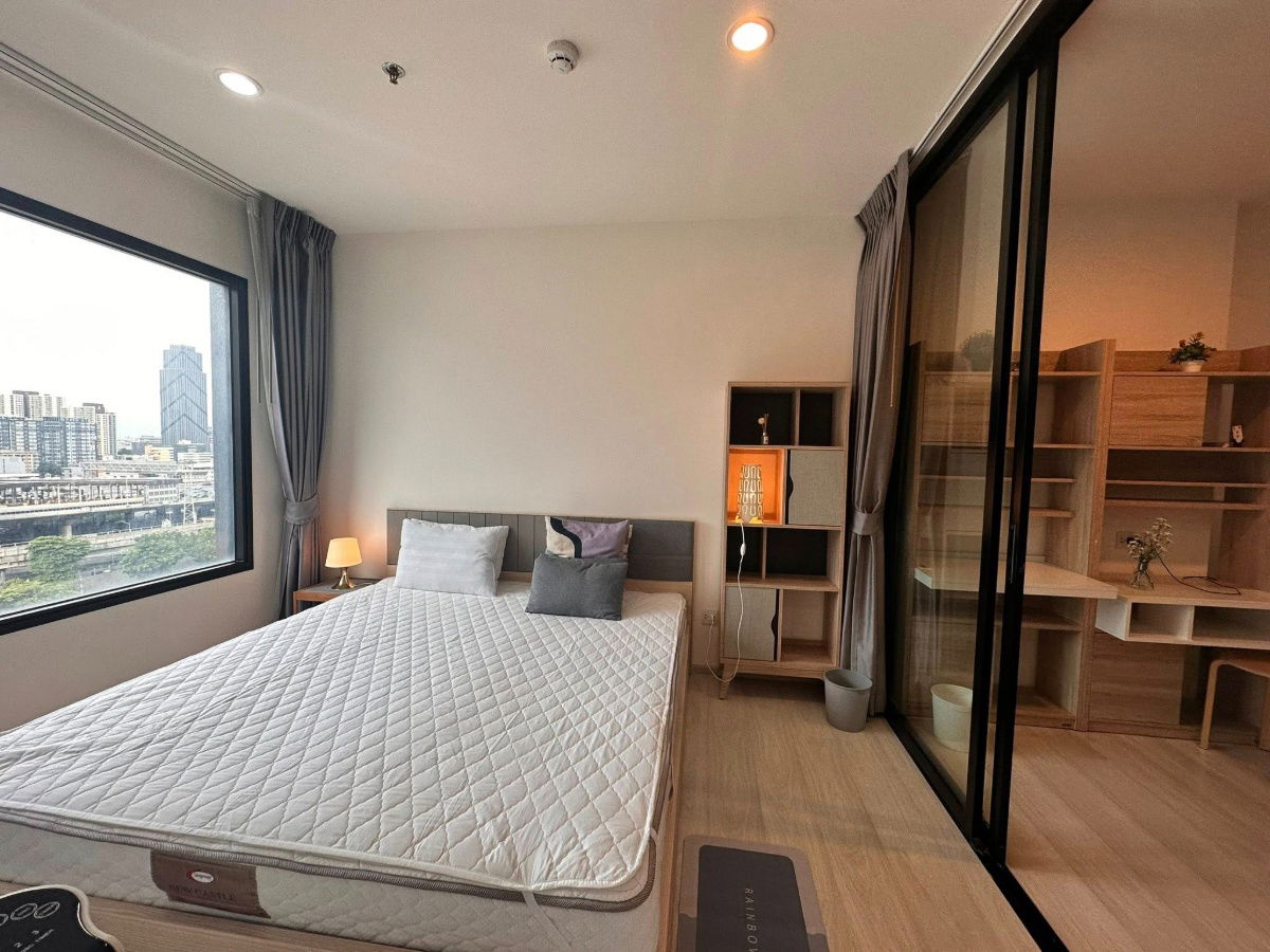 รูป Life Asoke คอนโดให้เช่า พร้อมเข้าอยู่ เฟอร์นิเจอร์ เครื่องใช้ไฟฟ้าครบ - รูปที่ 6/11