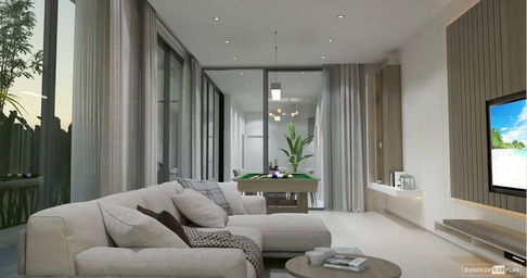 Luxury pool villa for sale in North Pattaya, newly built, prime location, Asaya North project.