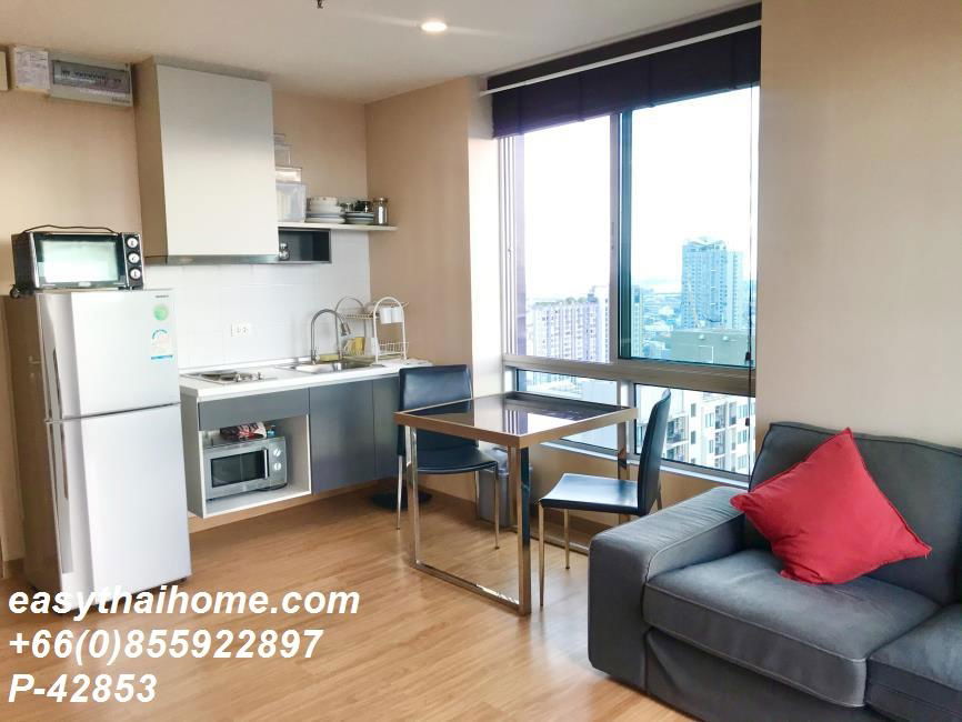 รูป P-42853 ให้เช่า คอนโด เดอะ เบส สุขุมวิท 77 On Nut Rd, Phra Khanong Nuea, Watthana, Bangkok พร้อมอยู่ ราคาถูก Line Id @easythaihome 085-592-2897 - รูปที่ 7/16