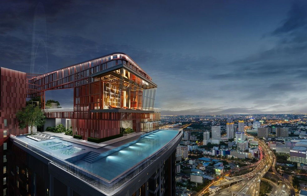 รูป ✨🦄 Ready to move 🦄✨ Life Asoke Hype✨ใกล้รถไฟฟ้า MRT เฟอร์ครบจบในที่เดียว โทร 096-2493698 (LAH0007) - รูปที่ 16/17