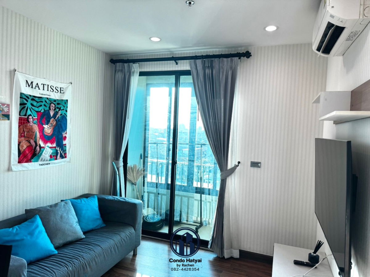 รูป ให้เช่า คอนโด The Rise Residence 1 ห้องนอน ห้องมุม ขนาด 36.11 ตร.ม. ชั้น 6 เช่า 11,000 บาท/เดือน - รูปที่ 9/18
