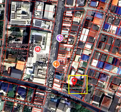 ที่ดิน โลตัสเอ็กเพลส(สุทธิสาร) : ขายที่ดิน ลาดพร้าว โชคชัย4 ตรงข้ามโรงพยาบาลเปาโล