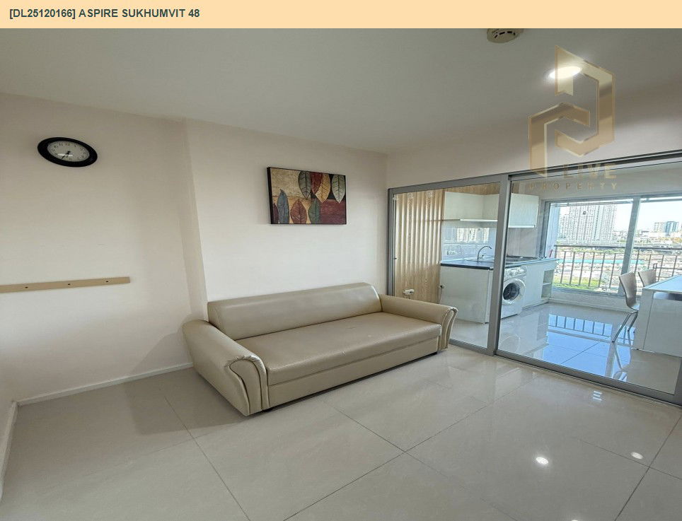 รูป DL25120166 ให้เช่าคอนโด แอสปาย สุขุมวิท 48 (Aspire Sukhumvit 48) ใกล้ BTS พระโขนง พร้อมเข้าอยู่ โทรด่วน 0653619502 LineID @534wlwof - รูปที่ 2/13