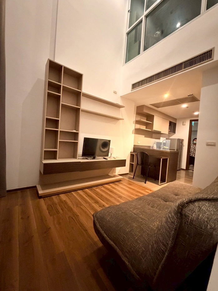 picture T106 Condo for rent Onyx Phaholyothin, Duplex room 43 sq.m. Next to BTS Ari, beautiful room, fully furnished, ready to move in. - 5/18