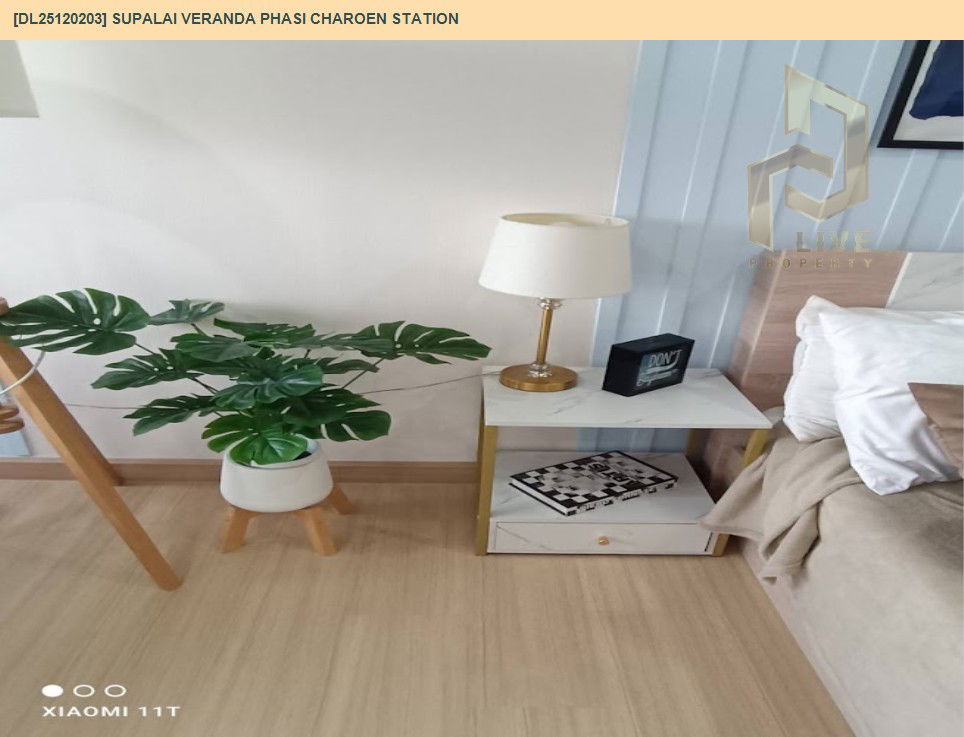 picture DL25120203 Condo for rent, Supalai Veranda Phasi Charoen Station near MRT ภาษีเจริญ, ready to move in, call urgently 0638692663 LineID @162cjixi - 4/10