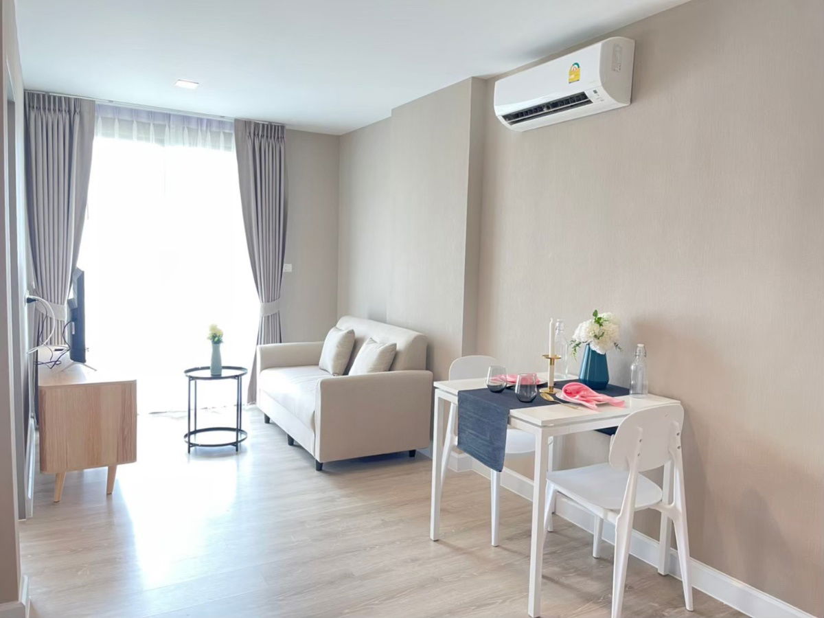 รูป P1015 ให้เช่าคอนโด Metro Luxe Ratchada (เมโทร ลักซ์ รัชดา) ห้องใหม่ล่าสุด ตกแต่งสวยมาก เฟอร์ครบ พร้อมเข้าอยู่ทันที - รูปที่ 8/15