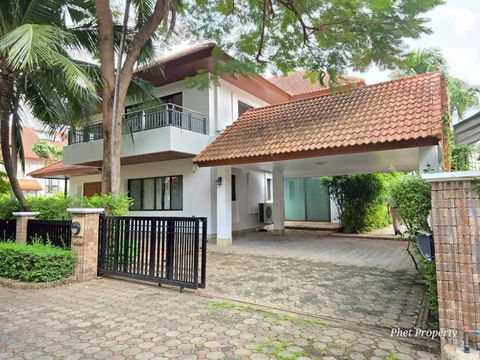 HR3083ใขายคฤหาสน์หรู หมู่บ้านนิชดาธานี กรีนวิลล์ 1 พร้อมสระส่วนตัว ใกล้โรงเรียนนานาชาติ ISB