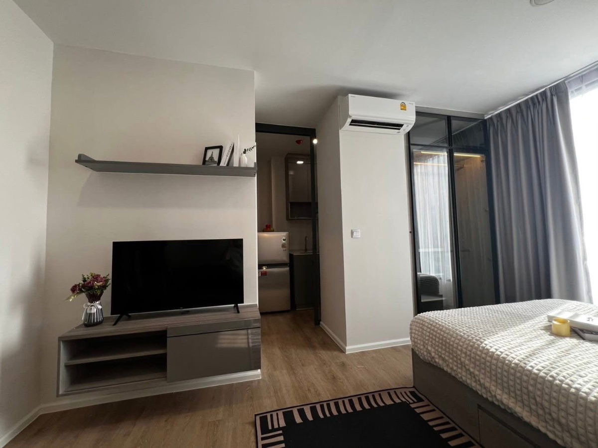 รูป ให้เช่า ✨ Modiz Rhyme Ramkhamhaeng ✨ เฟอร์นิเจอร์ และ เครื่องใช้ไฟฟ้าครบ ใกล้ MRT รามคำแหง - รูปที่ 5/8