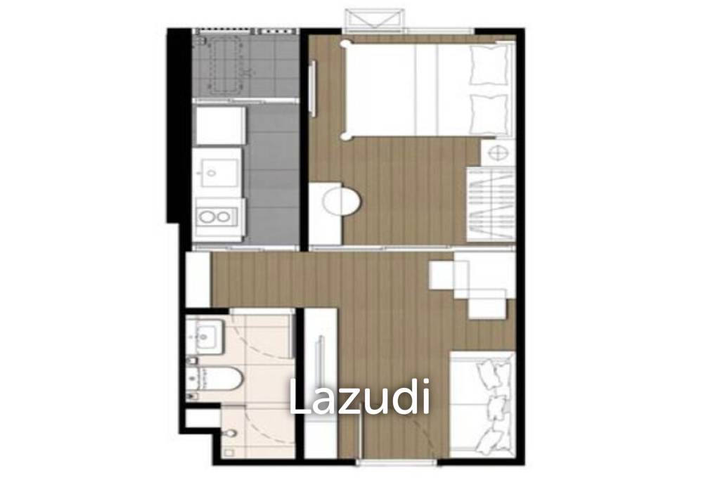 picture 1 Bed 27.25 SQM The Privacy Taopoon Interchange - 7/7