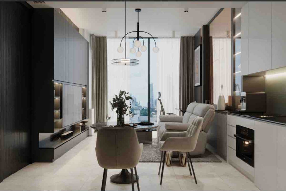 picture ST410 For Rent — TAIT 12 Sathorn (Soi Sathorn 12) Luxury pet-friendly condominium in the heart of Sathorn - 1/5