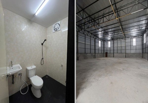 รูป ให้เช่าโกดังพร้อมออฟฟิศสร้างใหม่ ย่านลาดพร้าว 101 ซอยนวมินทร์ 111 ซอยโพธิ์แก้ว 3 ระบบไฟฟ้า 3 เฟส รถใหญ่เข้าออกสะดวก - รูปที่ 7/8