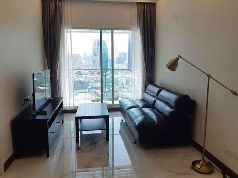 For Rent SUPALAI ELITE SURAWONG 1 bedroom, 20th floor, near MRT Sam Yan.