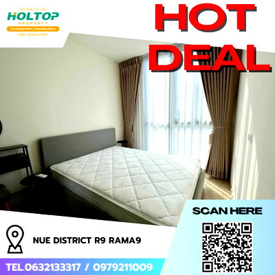 Condos for rent : #R8087 🎉 091268 Condo for rent: Nue District R9 Rama 9