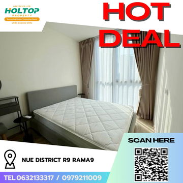 #R8087 🎉 091268 ให้เช่าคอนโด Nue District R9 Rama9