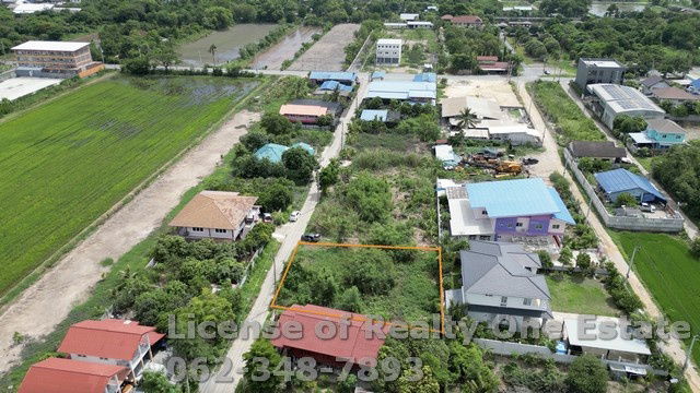 รูป ขายที่ดิน ถมแล้ว แปลงสวย ถ.บ้านกล้วย อ.ไทรน้อย จ.นนทบุรี - รูปที่ 7/8