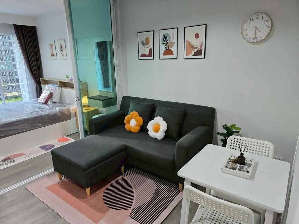 picture For Rent !! Regent Home Bangna | 11K. per month | 28 sq.m. 1Bed1Bath 9th Floor Building "D" - 3/10