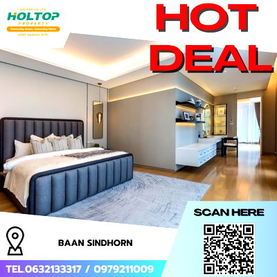 คอนโดให้เช่า : #R8074 🎉 091268 ให้เช่าคอนโด Baan Sindhorn 